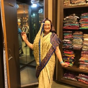 Traditional Silk Saree - Purchased Jaipur India